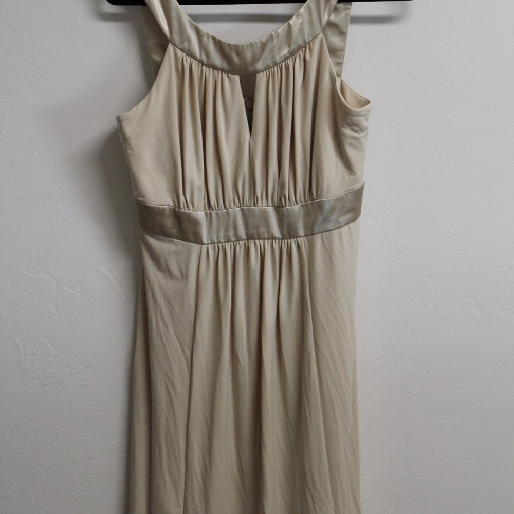 David's Bridal Women's Tan Semi-formal dress size 10